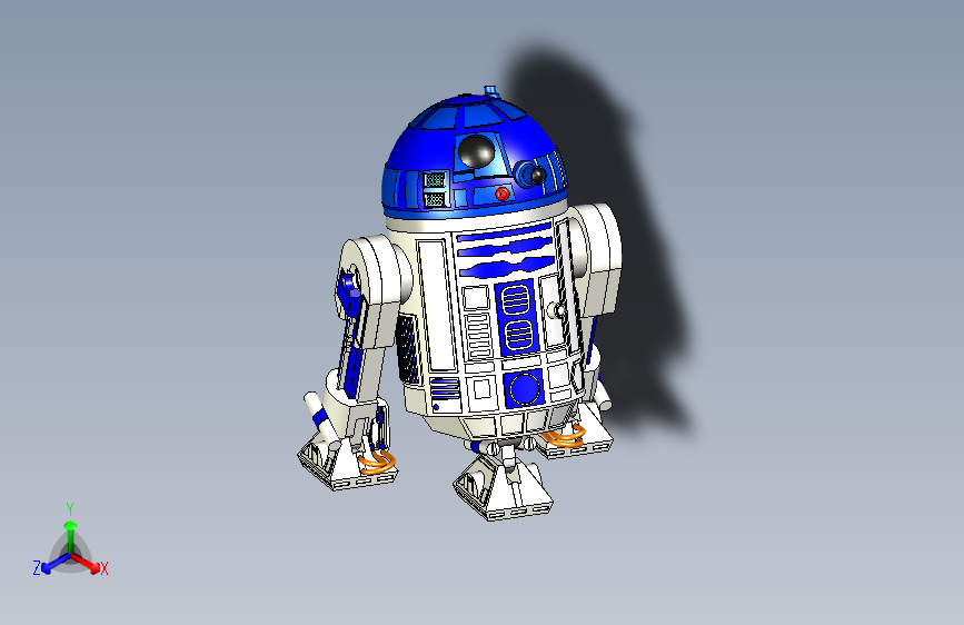 B2003737-星球大战角色R2-D2