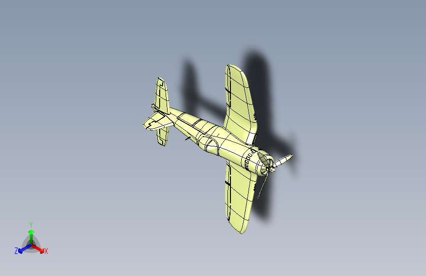 B2003752-格鲁门_F4U_海盗战斗机