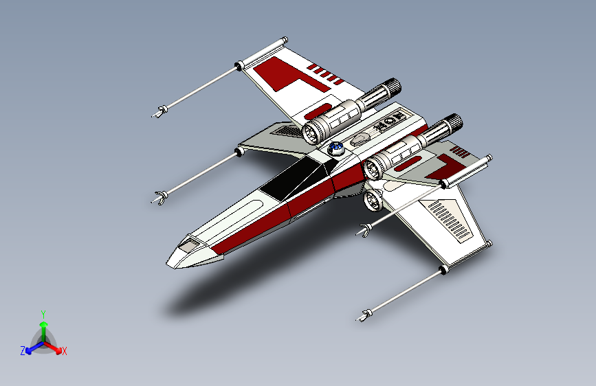 B2003763-《星球大战》X翼