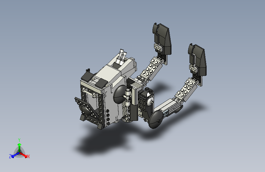 B2003766-乐高星球大战AT-ST #7657