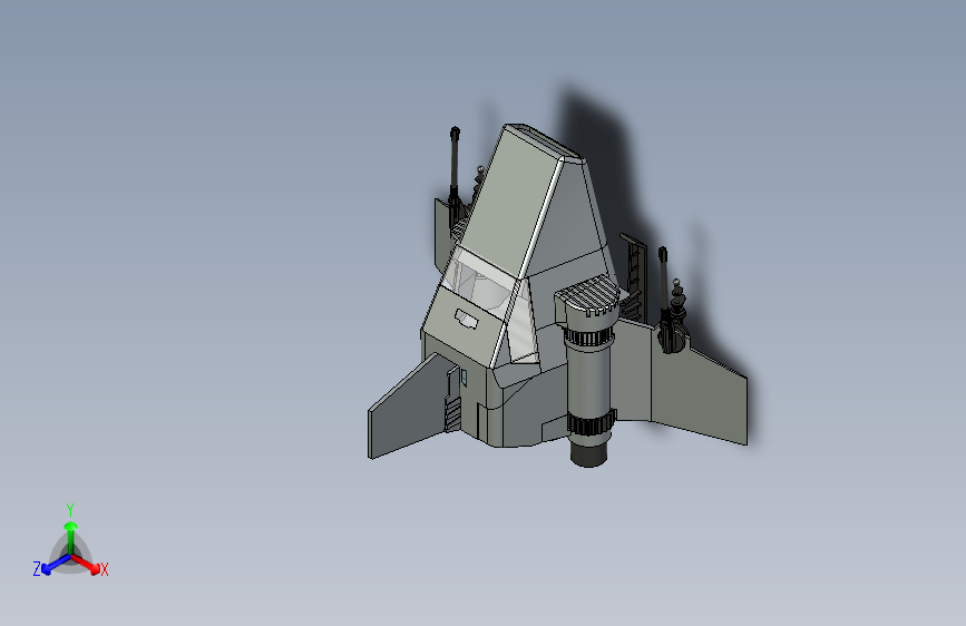 B2003781-《星球大战》中的帝国巡洋舰