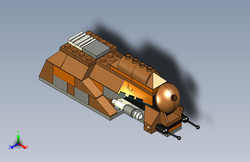 B2003786-星球大战 4491 迷你建筑套装