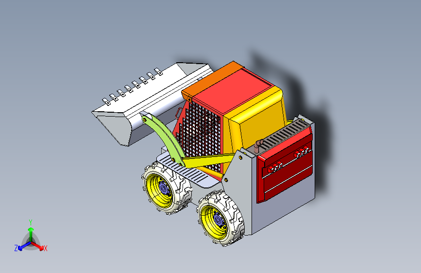 B2003837-美洲狮装载机