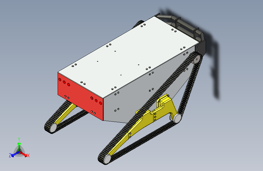 B2003842-女王Muff – 机架式履带机器人（DIY建造平台）
