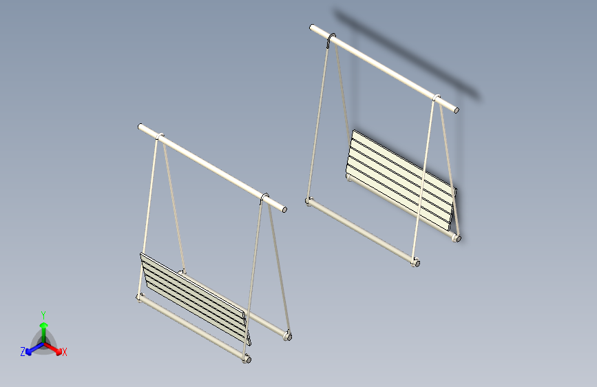 B2003862-凉棚 + 摇椅 秋千