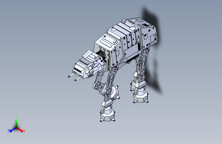 B2003874-AT AT 陆行兽 星球大战