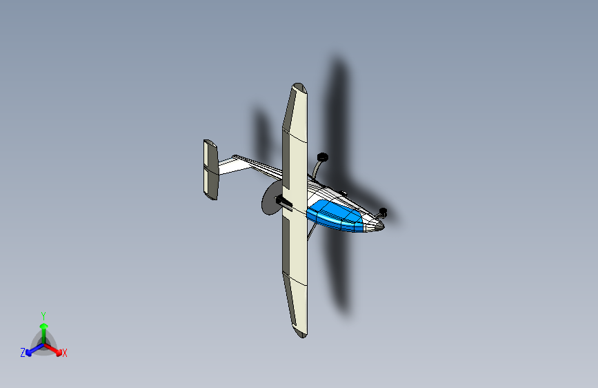 B3003128-轻型监视飞机