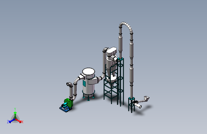 化工设备、QG10型气流烘干机