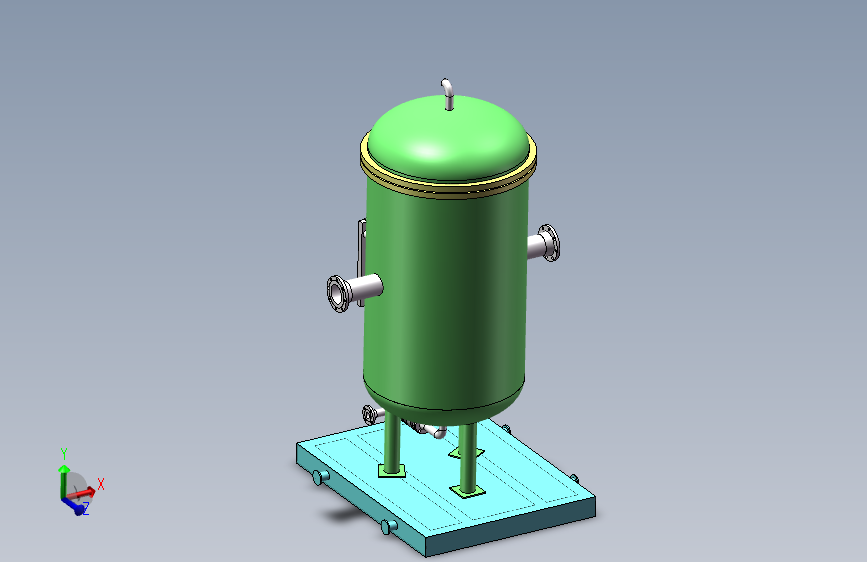 化工设备、气液分离罐橇-