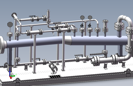 化工设备、清管球接收器-