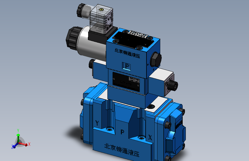 3WEH10-S-D1 电液换向阀.SLDPRT