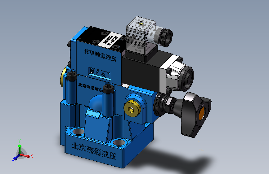 DBW10-1 先导式电磁溢流阀.SLDPRT