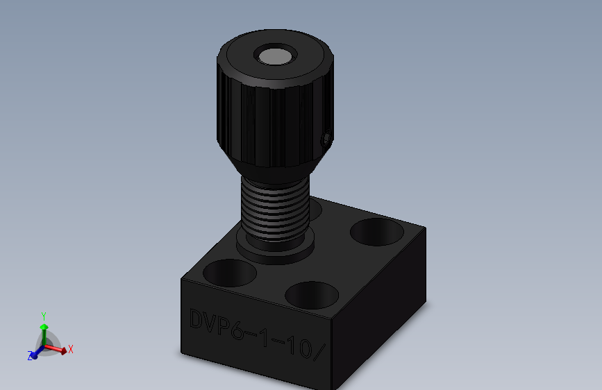 DVP6 节流截止阀.SLDPRT