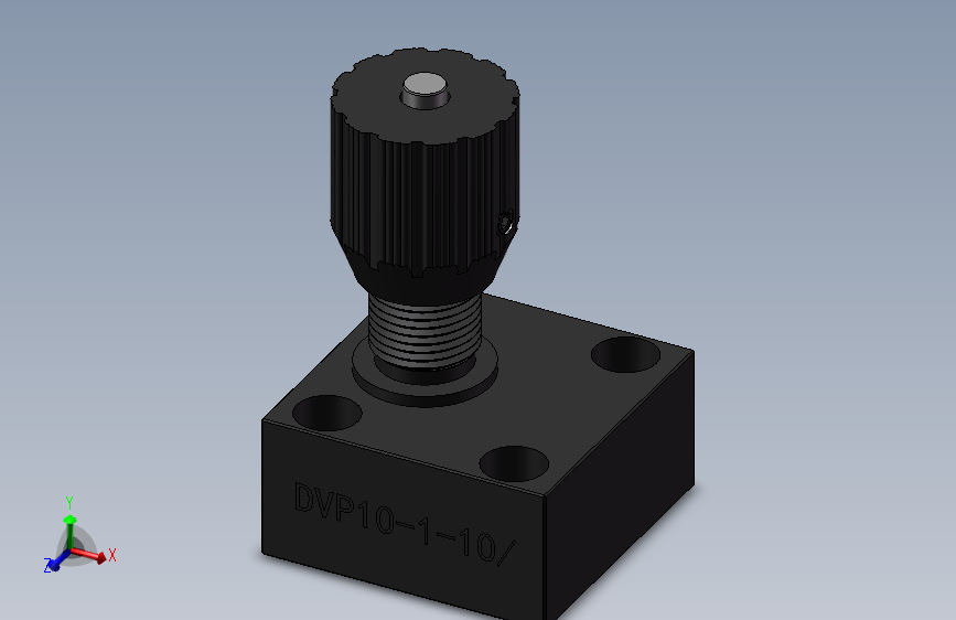 DVP10 节流截止阀.SLDPRT
