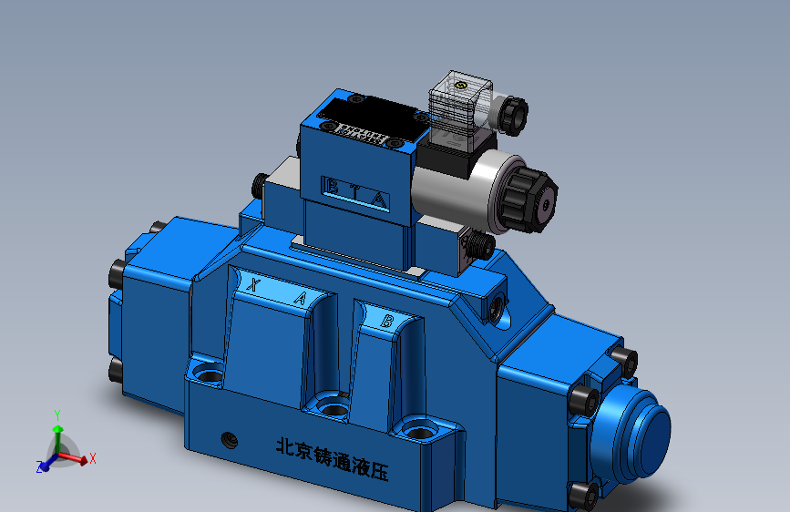 H-3WEH25-S 电液换向阀.SLDPRT