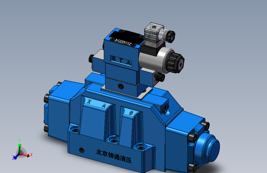 H-3WEH25-S-D1 电液换向阀.SLDPRT