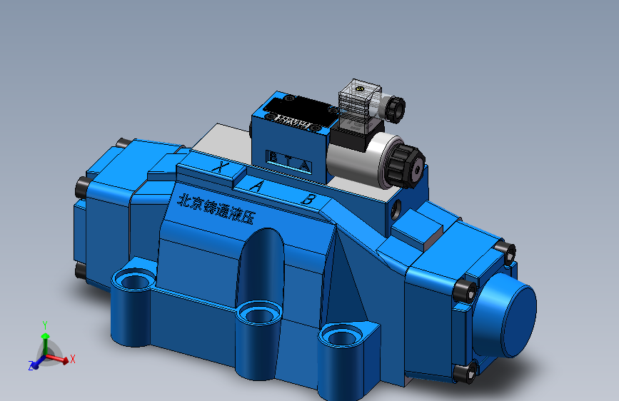 H-3WEH32 电液换向阀.SLDPRT