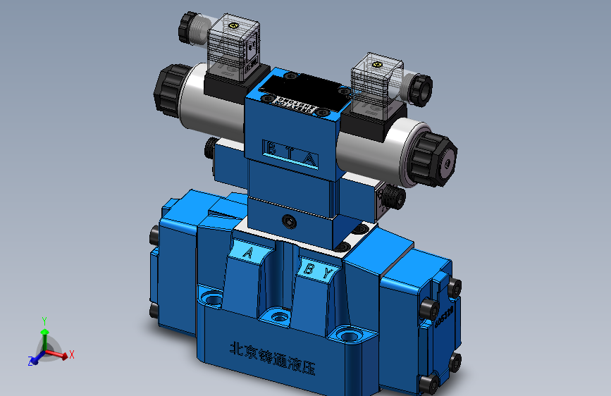 H-4WEH16-S-D1 电液换向阀.SLDPRT