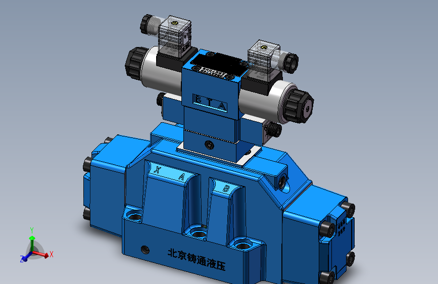 H-4WEH25-S-D1 电液换向阀.SLDPRT
