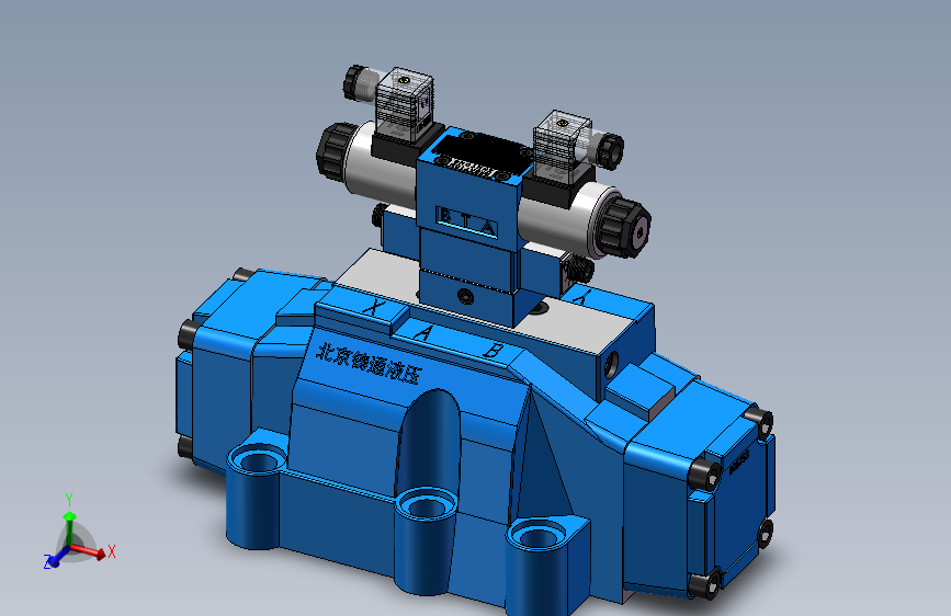 H-4WEH32-S-D1 电液换向阀.SLDPRT