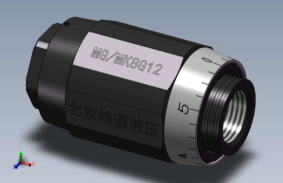 MG-MK8 单向节流阀.SLDPRT