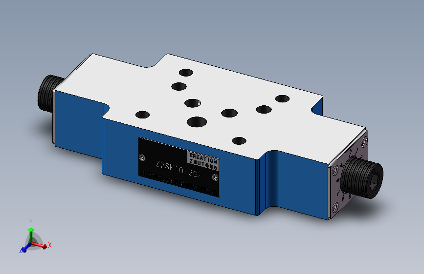 Z2FS10-20 叠加式双单向节流阀.SLDPRT