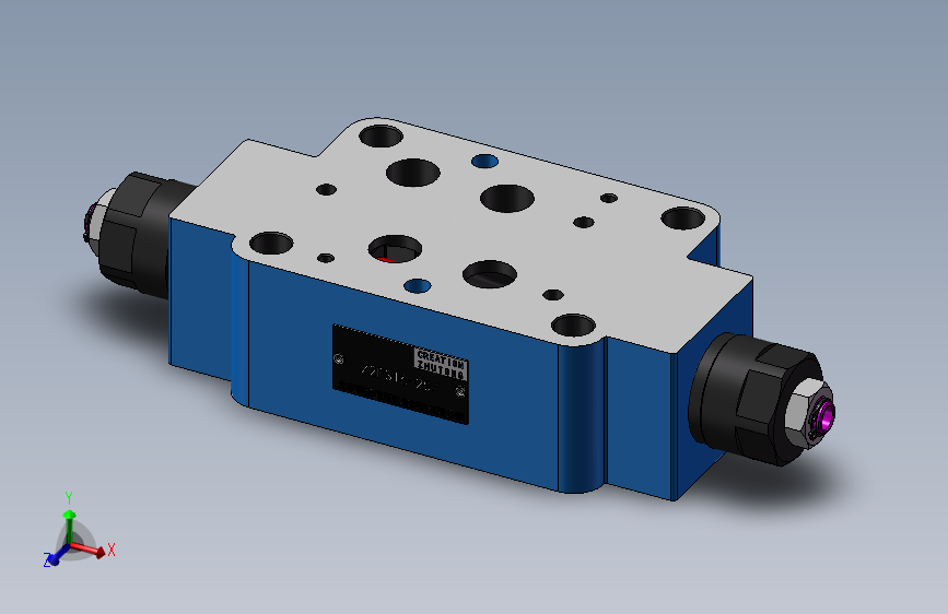 Z2FS16-30 叠加式双单向节流阀.SLDPRT