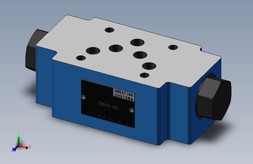 Z2S10-3X 叠加式液控单向阀.SLDPRT