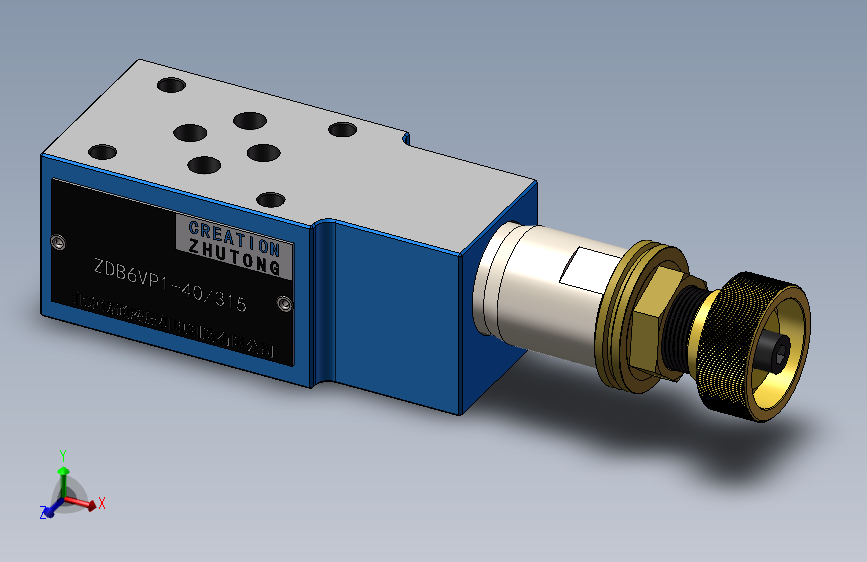 ZDB6-VP 叠加式溢流阀.SLDPRT