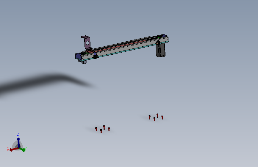 吸盘机械手、x轴搬运机构