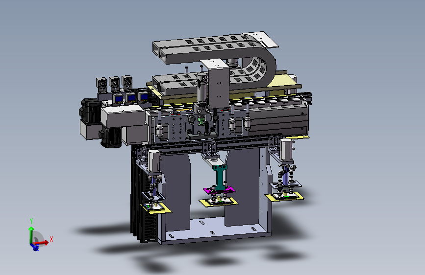 吸盘机械手、机械手3头吸盘