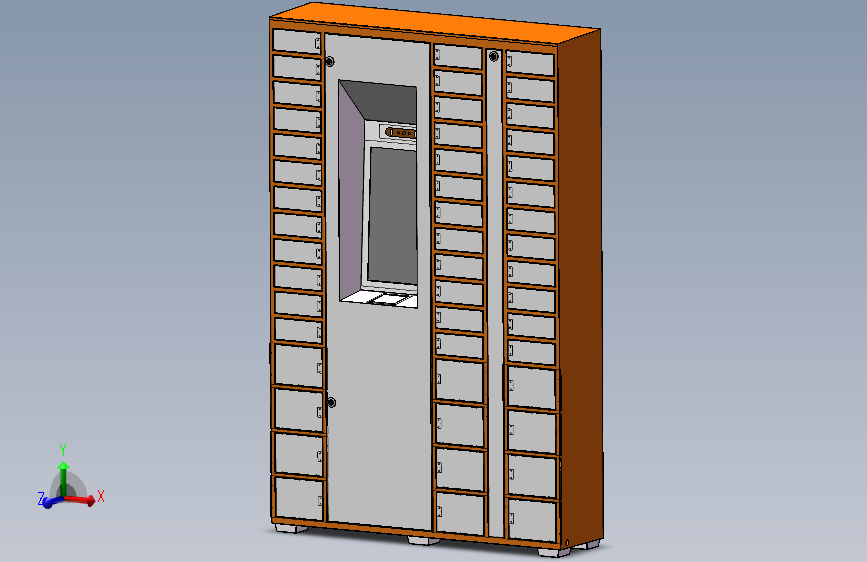 电控柜、快递存放柜