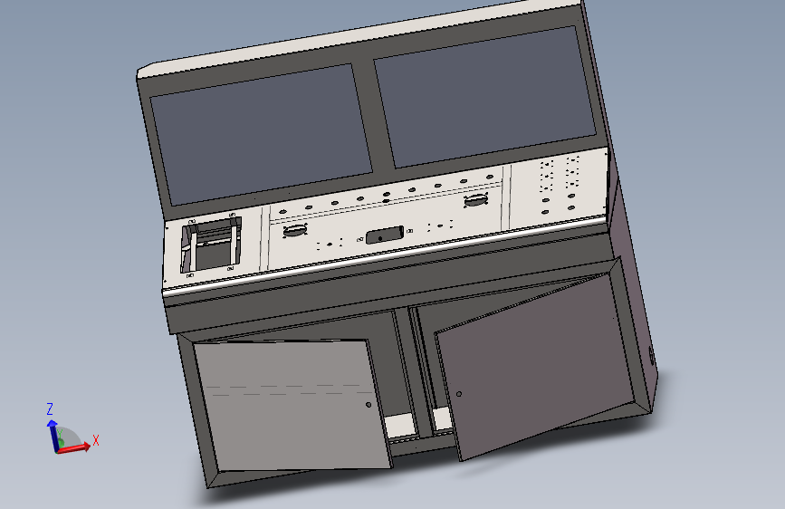 电控柜、曲面控制台