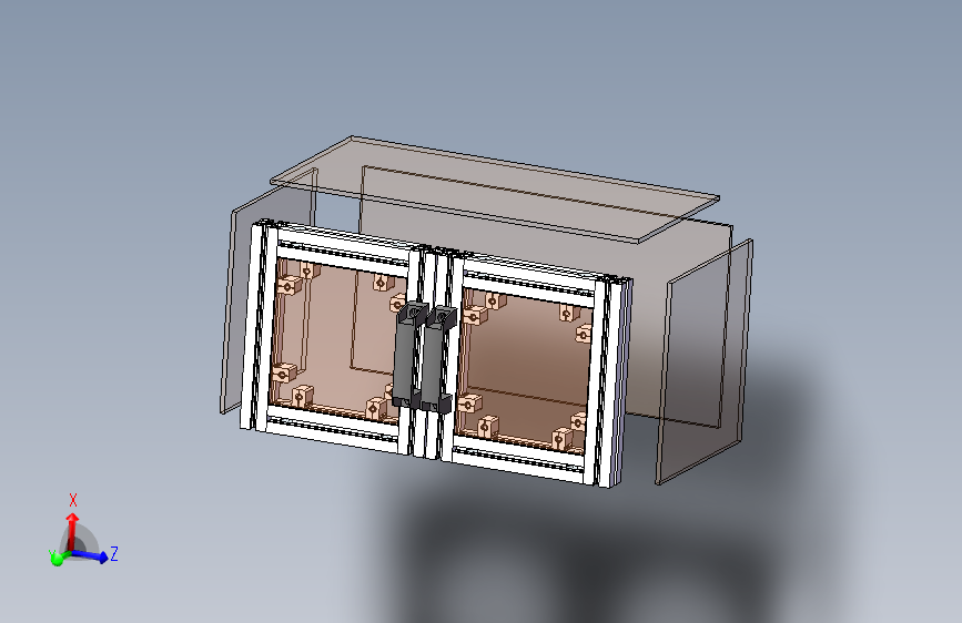 电控柜、铝型材框架