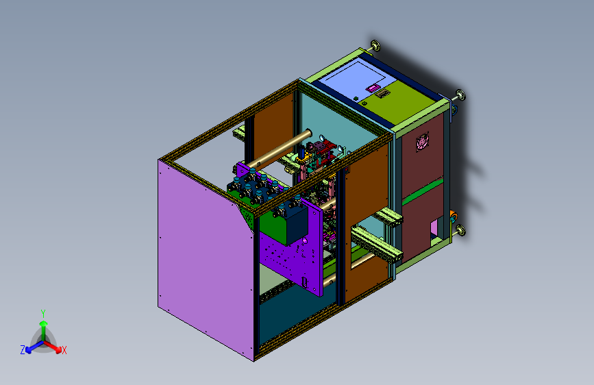 汽车车门门锁可靠性试验台