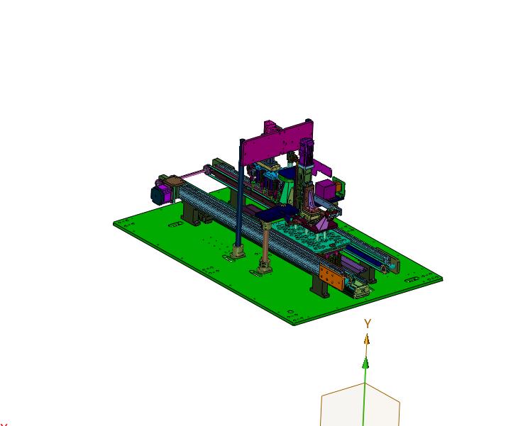 自动上下料的在线热熔装置