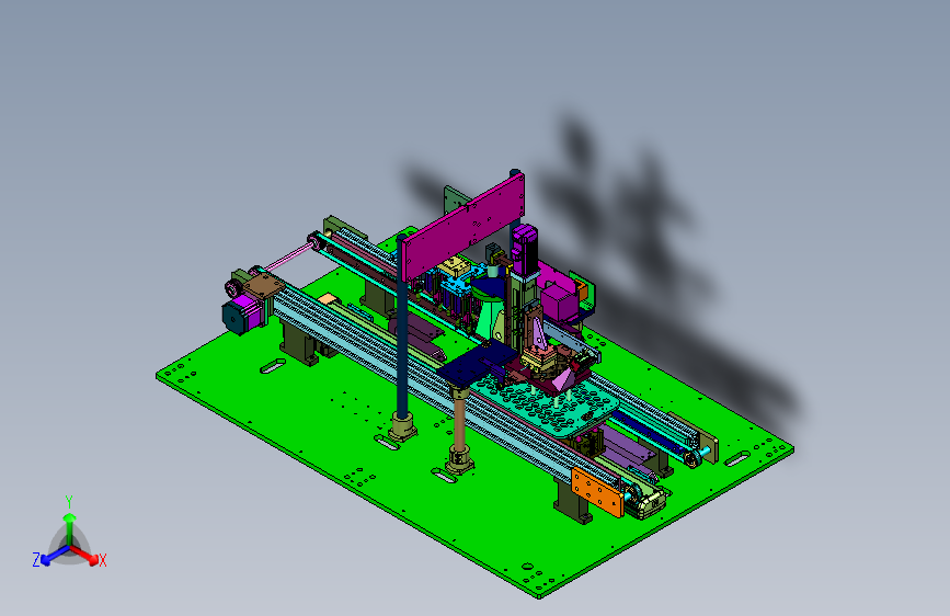 自动上下料的在线热熔装置