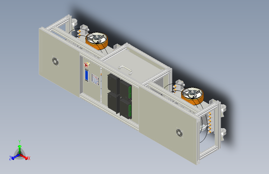 无盖铝型材AGV小车