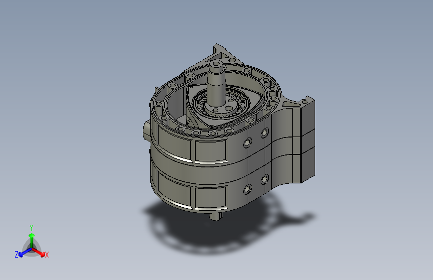 转子发动机内部结构