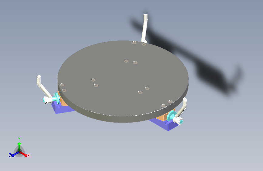 Fixture-607 楔块式夹紧器工装夹具