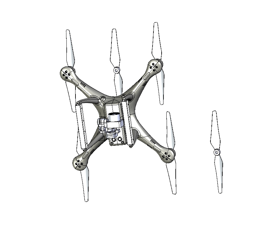 精灵4无人机大疆三维Step==1185054=160