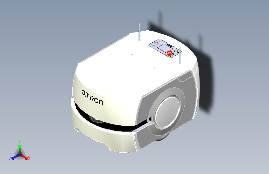 欧姆龙AGV移动机器人车