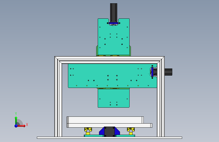 三轴线切割机床