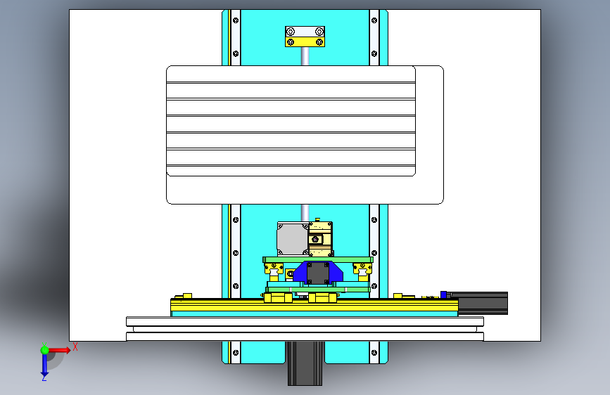 三轴线切割机床
