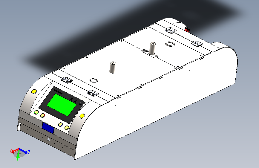 双驱双向潜伏式AGV小车