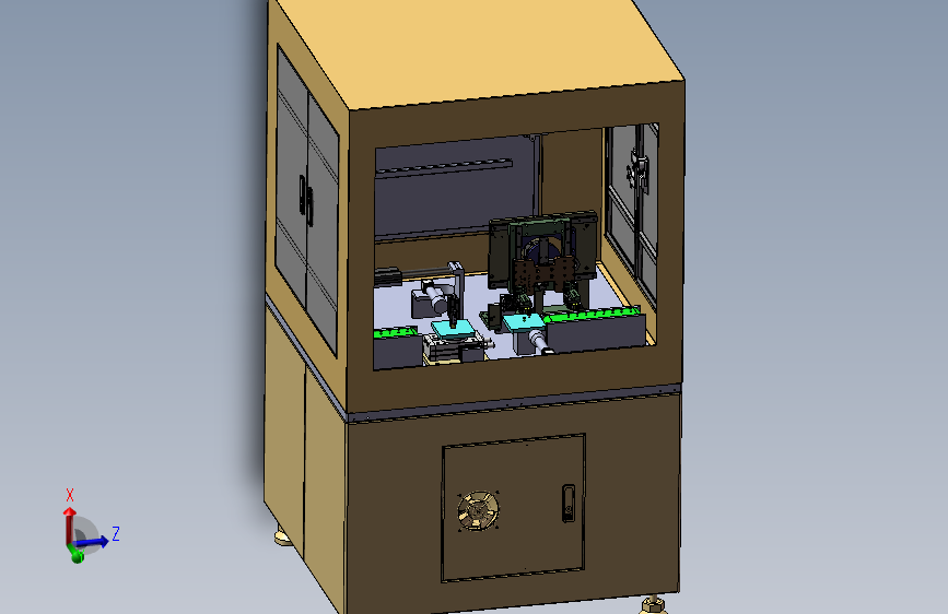 小五金自动搬运旋转检测设备