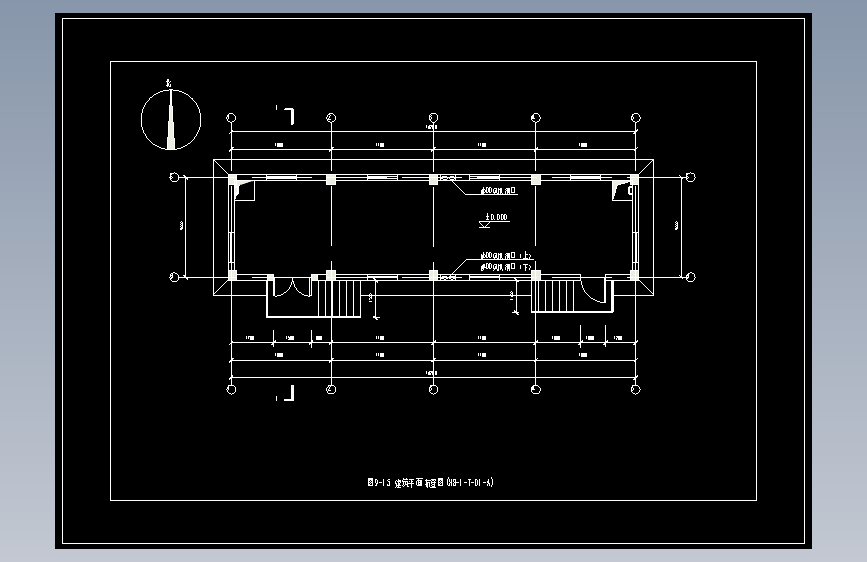 图9-15 建筑平面布置图(HB-1-T-01-A)