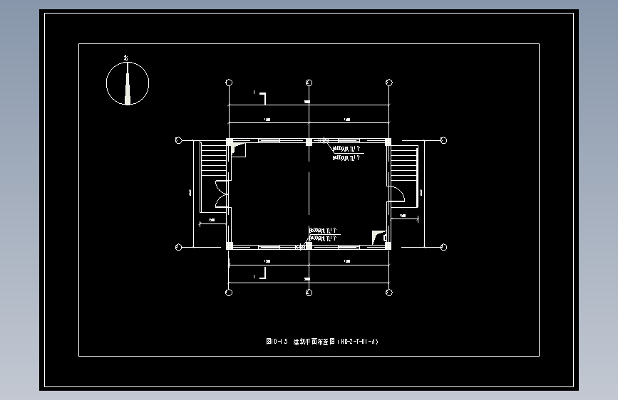 图10-15  建筑平面布置图（HB-2-T-01-A）