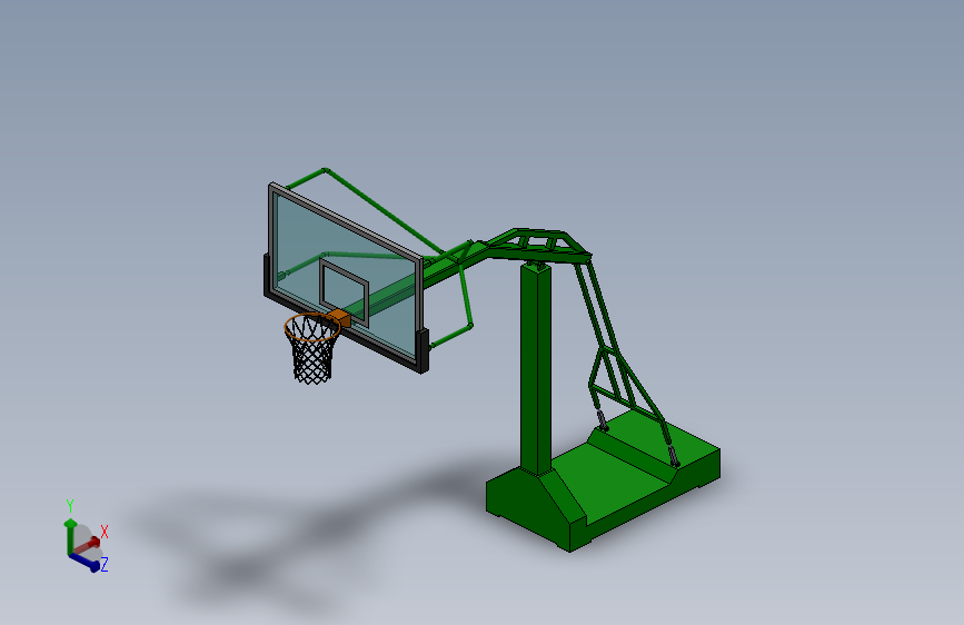 400333-篮球架（标准）