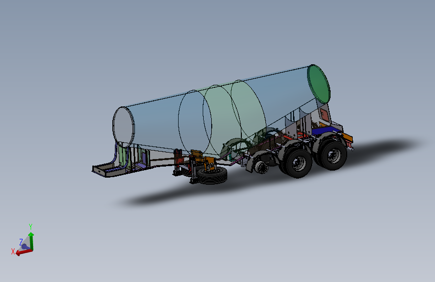 29立方米散装物料半挂车